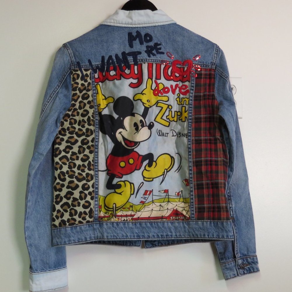 Desigual - Denim Jacket - Disney Mickey Mouse